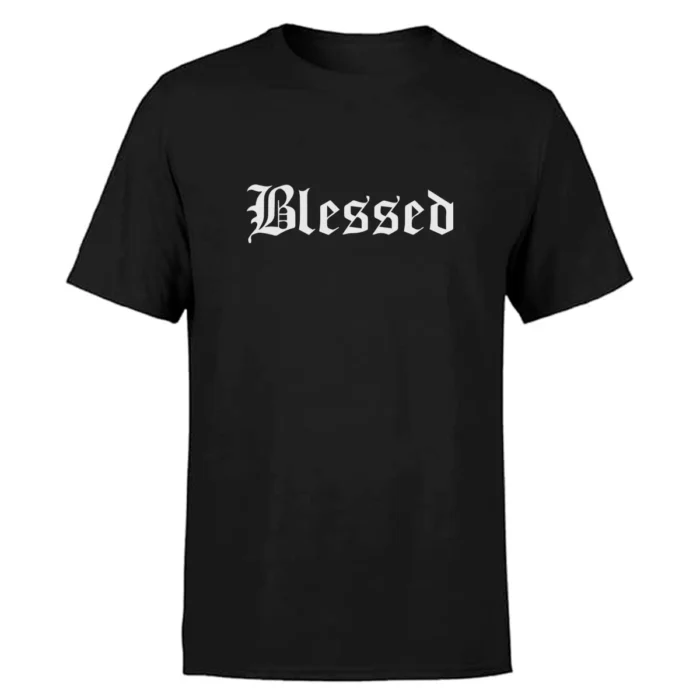 Camiseta Masculina Blessed 100% Algodão