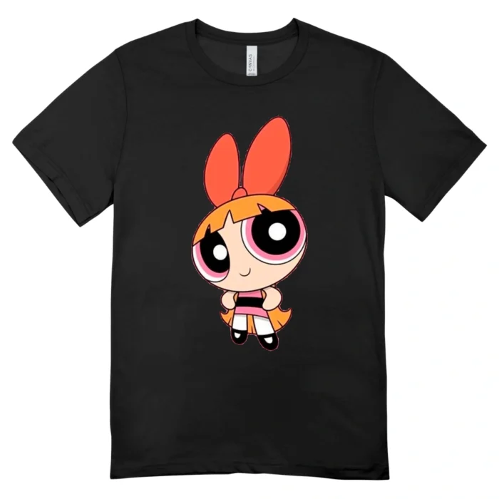Camiseta Baby Look Florzinha Fio 30.1 Sustentavel Corte Feminino Valorizado