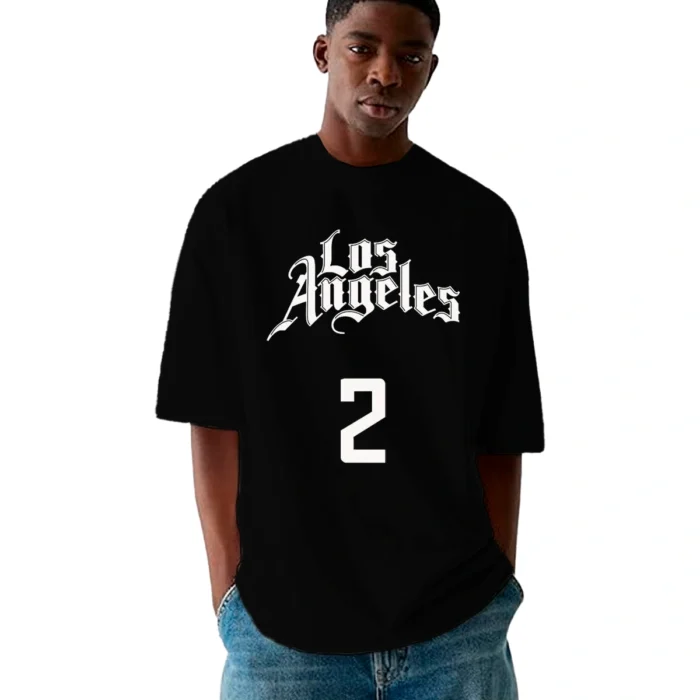 amisa Oversized LA Los Angeles 100% Algodao Reforco Corte Moderno Street