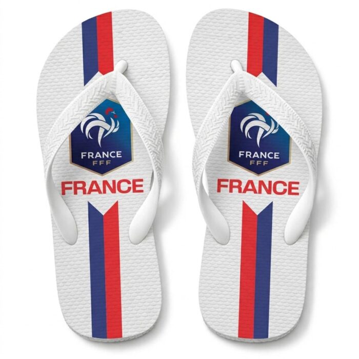 Chinelo Masculino Seleção França Varias Estampas